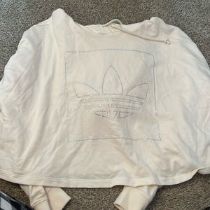 Adidas crop sweatshirt